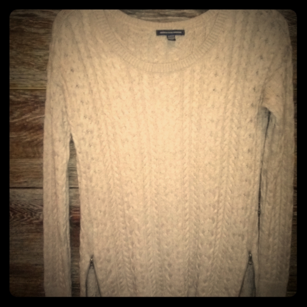 Tan Long Sleeve Sweater